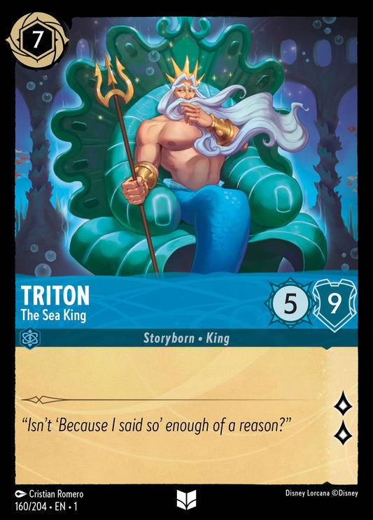 Triton - The Sea King - 160/204 (Foil)