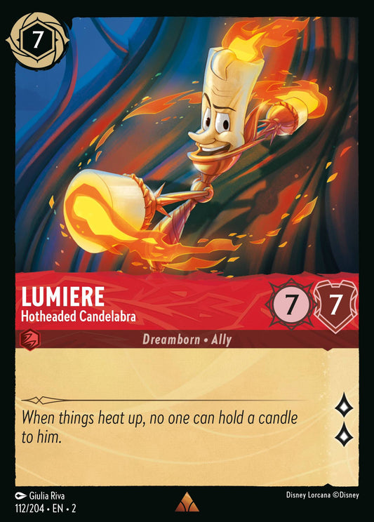 Lumiere - Hotheaded Candelabra - 112/204 (Foil)