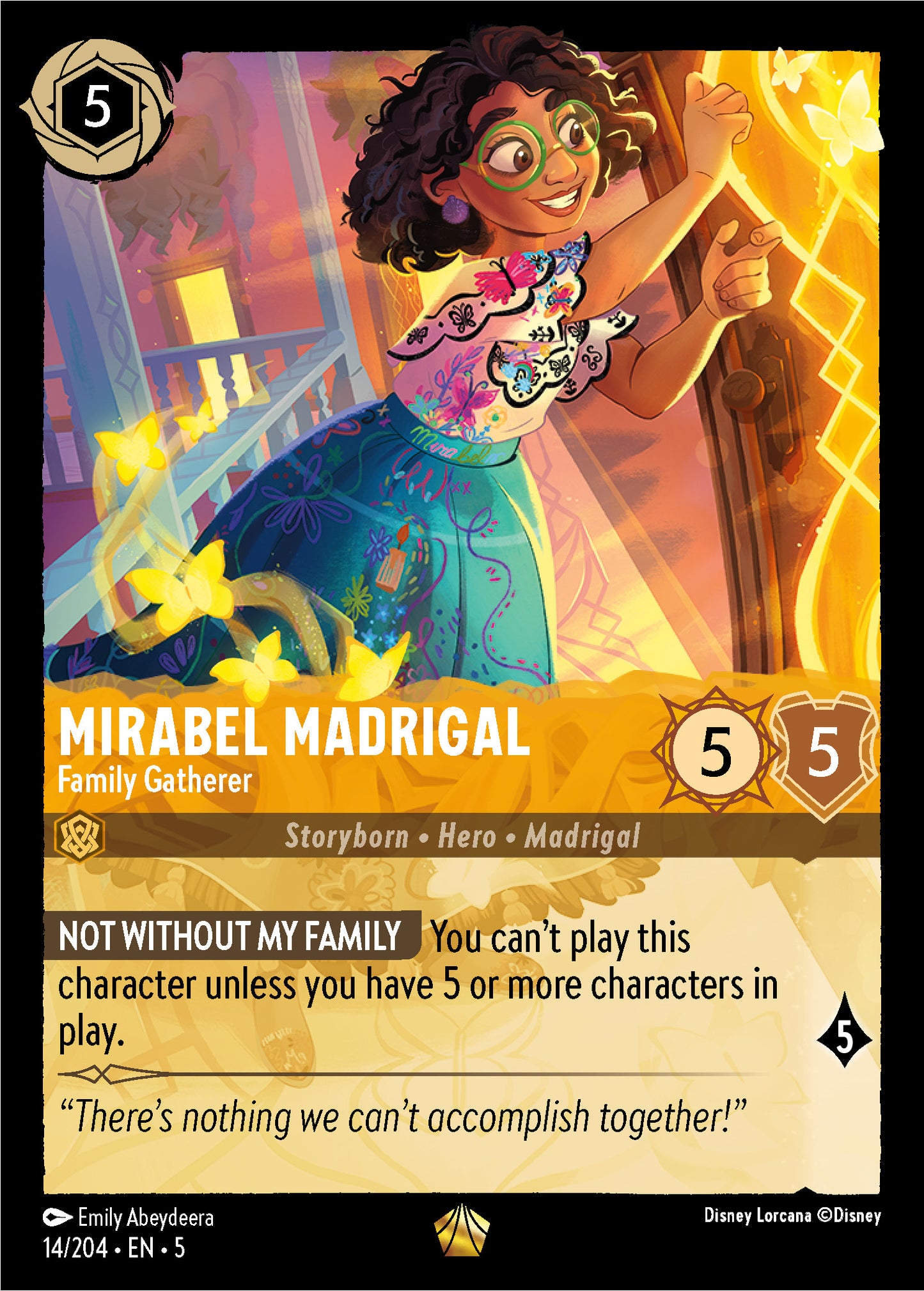 Mirabel Madrigal - Family Gatherer - Shimmering Skies 14/204 - Near Mint