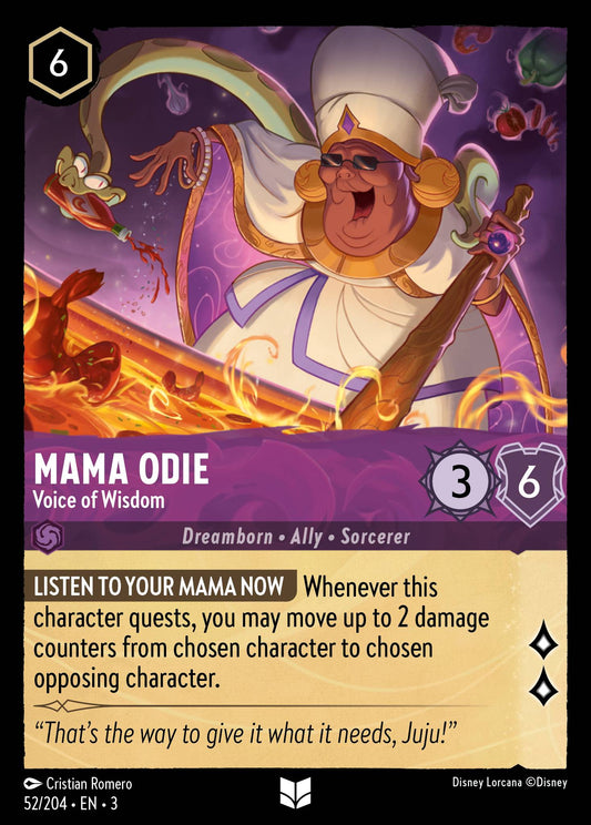 Mama Odie - Voice of Wisdom -  52/204 (Foil)