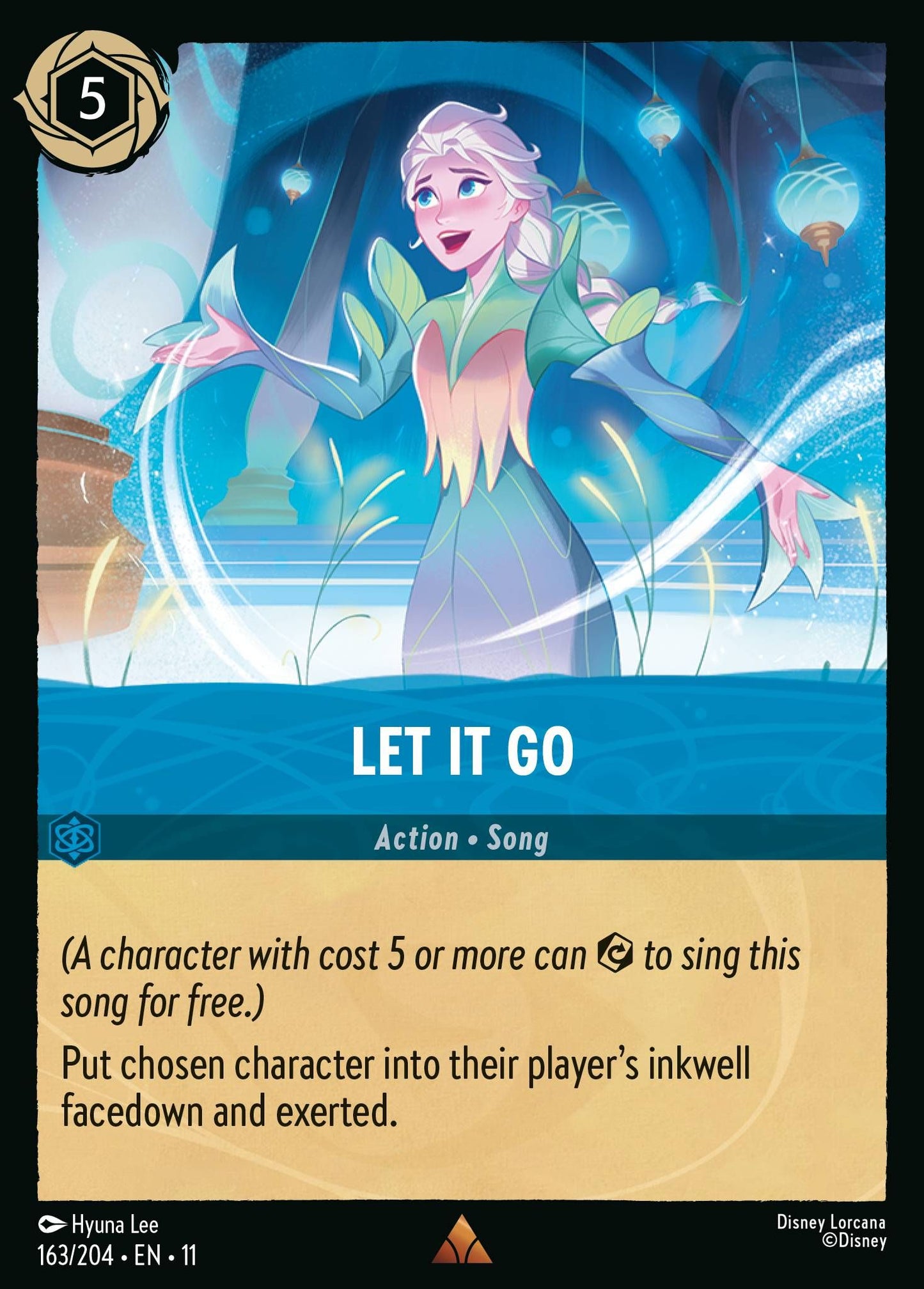 Let It Go - Winterspell 163/204 - Near Mint
