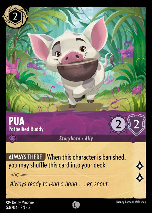 Pua - Potbellied Buddy -  53/204 (Foil)