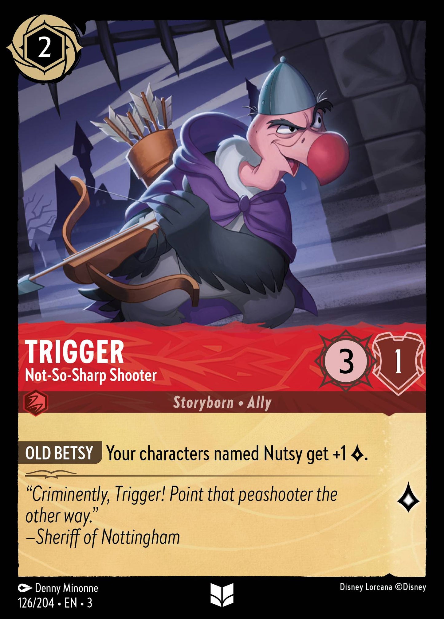 Trigger - Not-So-Sharp Shooter -  126/204 (Foil)