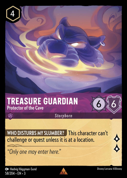 Treasure Guardian - Protector of the Cave -  58/204 (Foil)