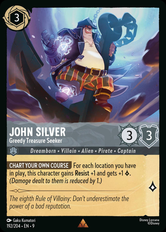 John Silver - Greedy Treasure Seeker - Fabled 192/204