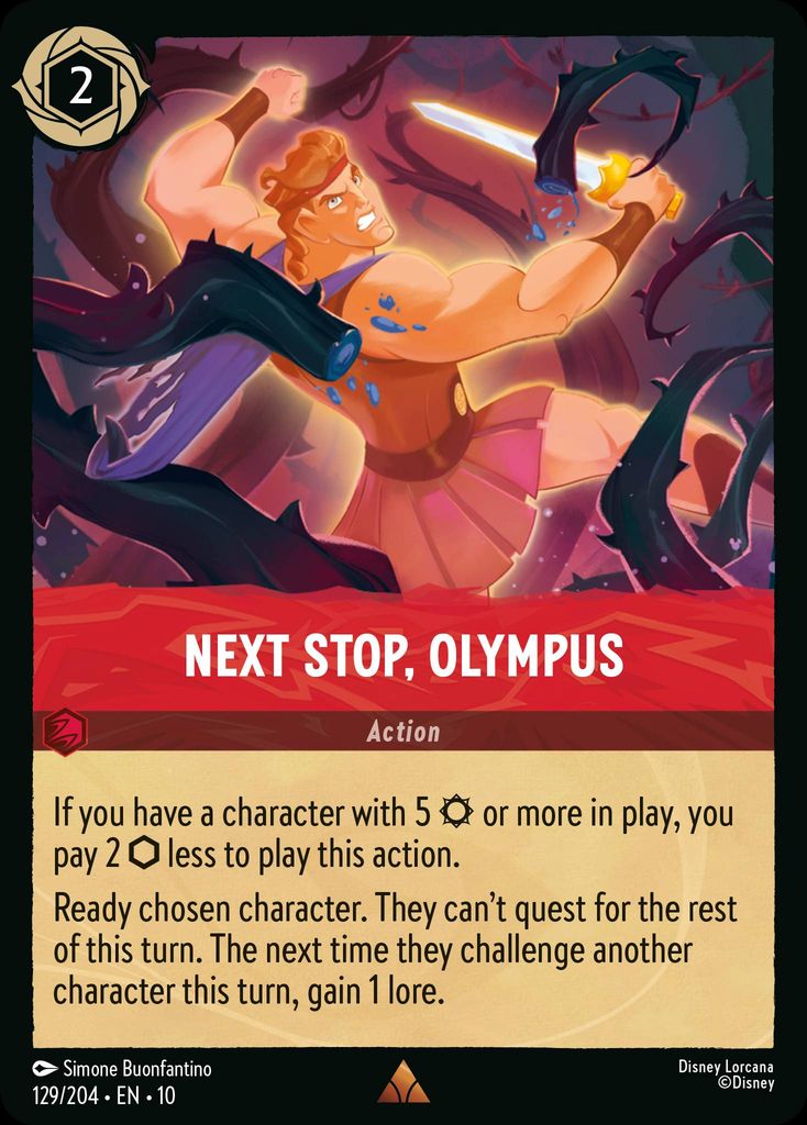 Next Stop, Olympus - Whispers in the Well 129/204 - Near Mint