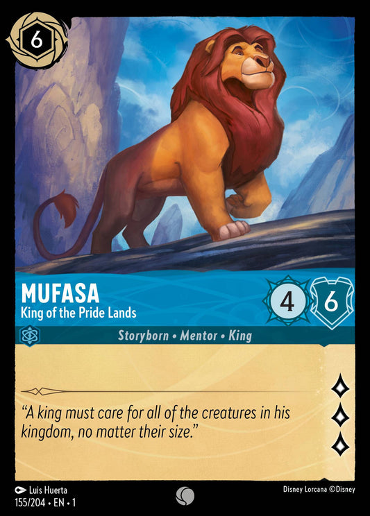 Mufasa - King of the Pride Lands - 155/204 (Foil)