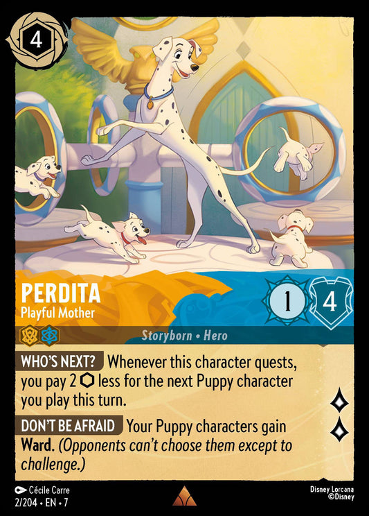 Perdita - Playful Mother - Archazia's Island 2/204  - Near Mint - Ungraded