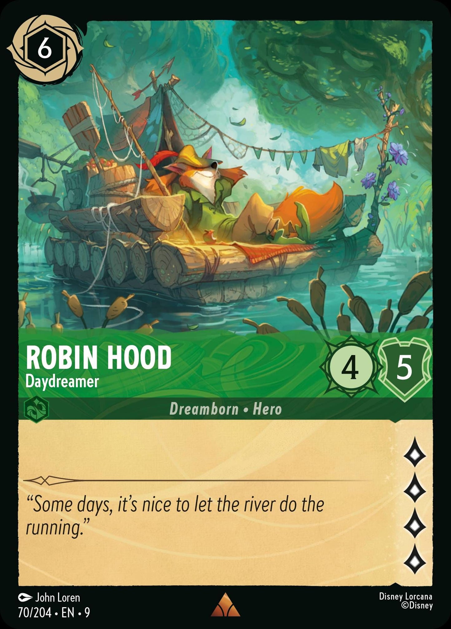 Robin Hood - Daydreamer - Fabled 70/204 - Near Mint