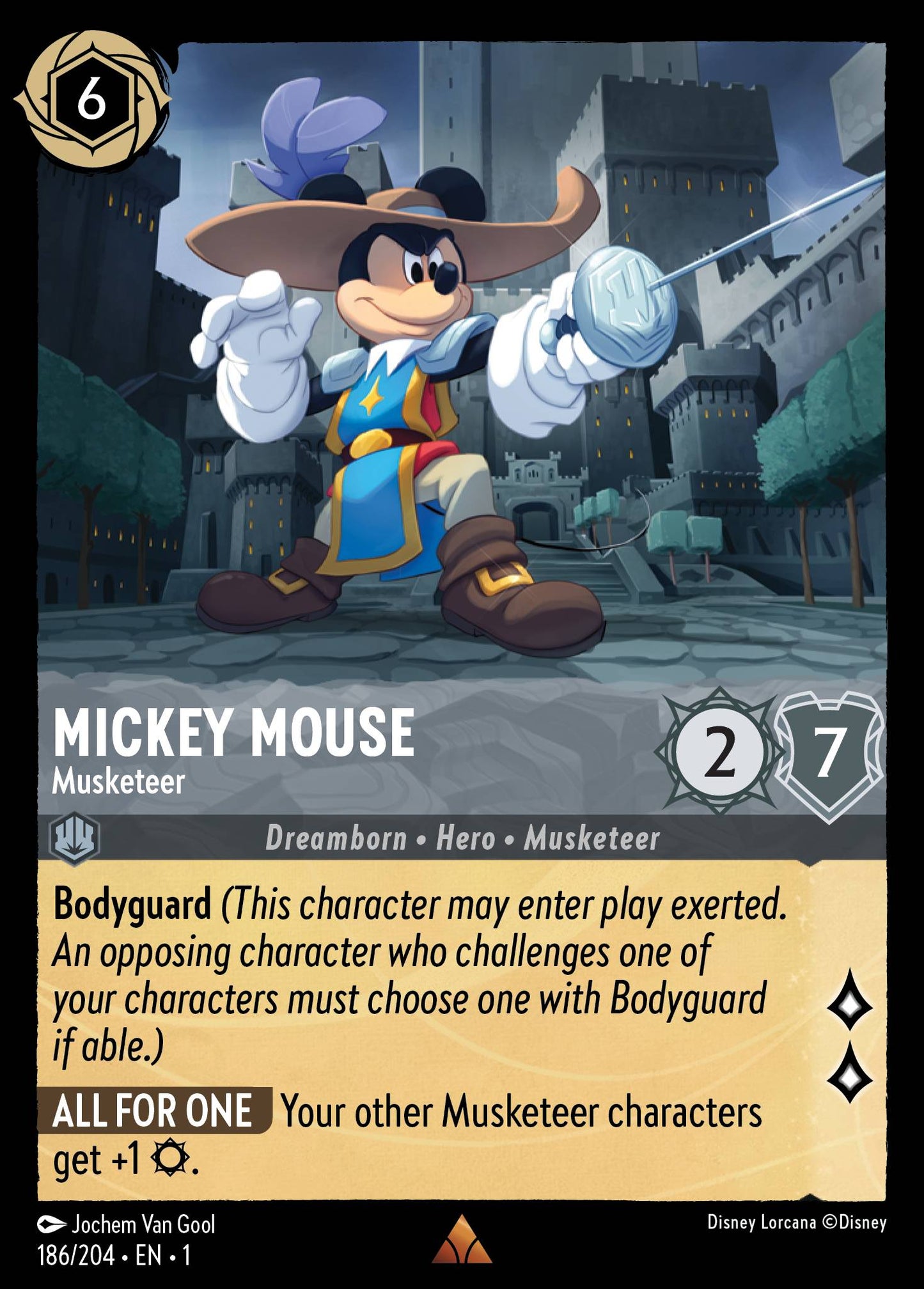 Mickey Mouse - Musketeer - The First Chapter 186/204 - Near Mint