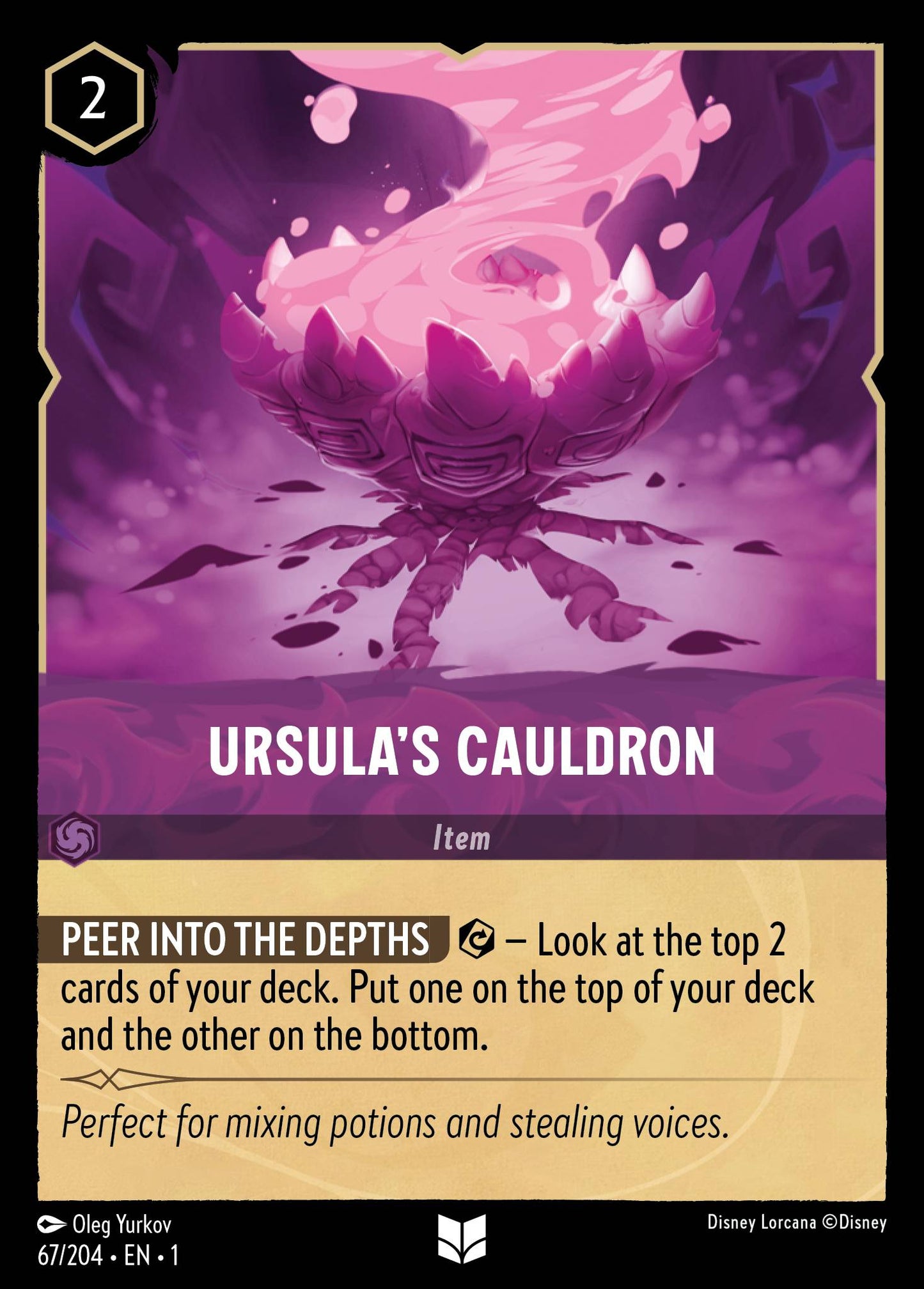 Ursula's Cauldron - 67/204 (Foil)