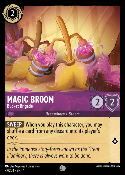 Magic Broom - Bucket Brigade - 47/204 (Foil)