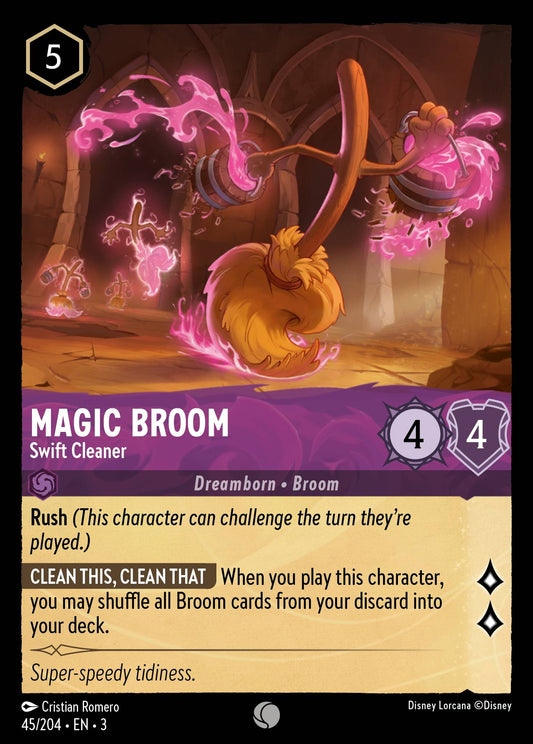 Magic Broom - Swift Cleaner -  45/204 (Foil)