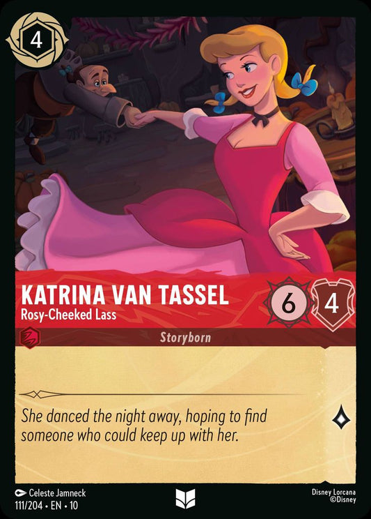 Katrina Van Tassel - Rosy-Cheeked Lass - Whispers in the Well 111/204  (Foil) - Near Mint - Ungraded