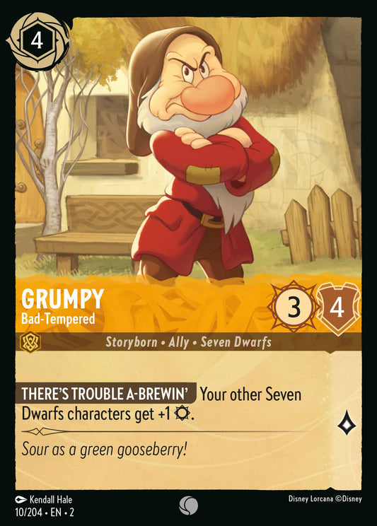 Grumpy - Bad-Tempered - 10/204 (Foil)