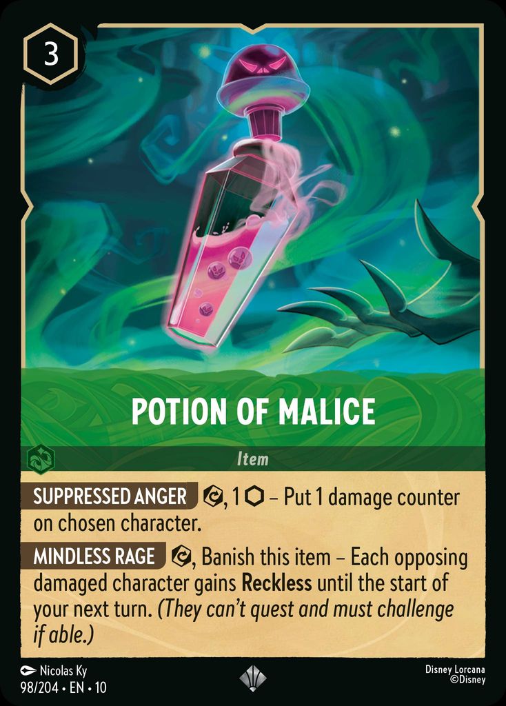 Potion of Malice - Whispers in the Well 98/204  - Near Mint