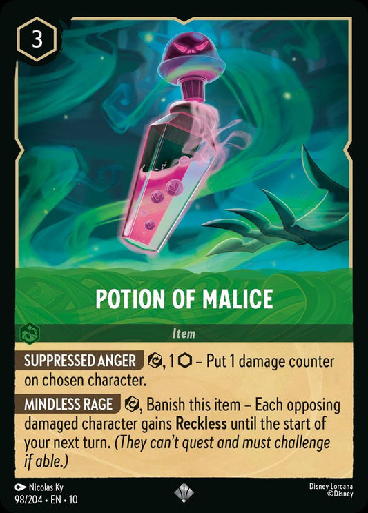 Potion of Malice - Whispers in the Well 98/204  - Near Mint