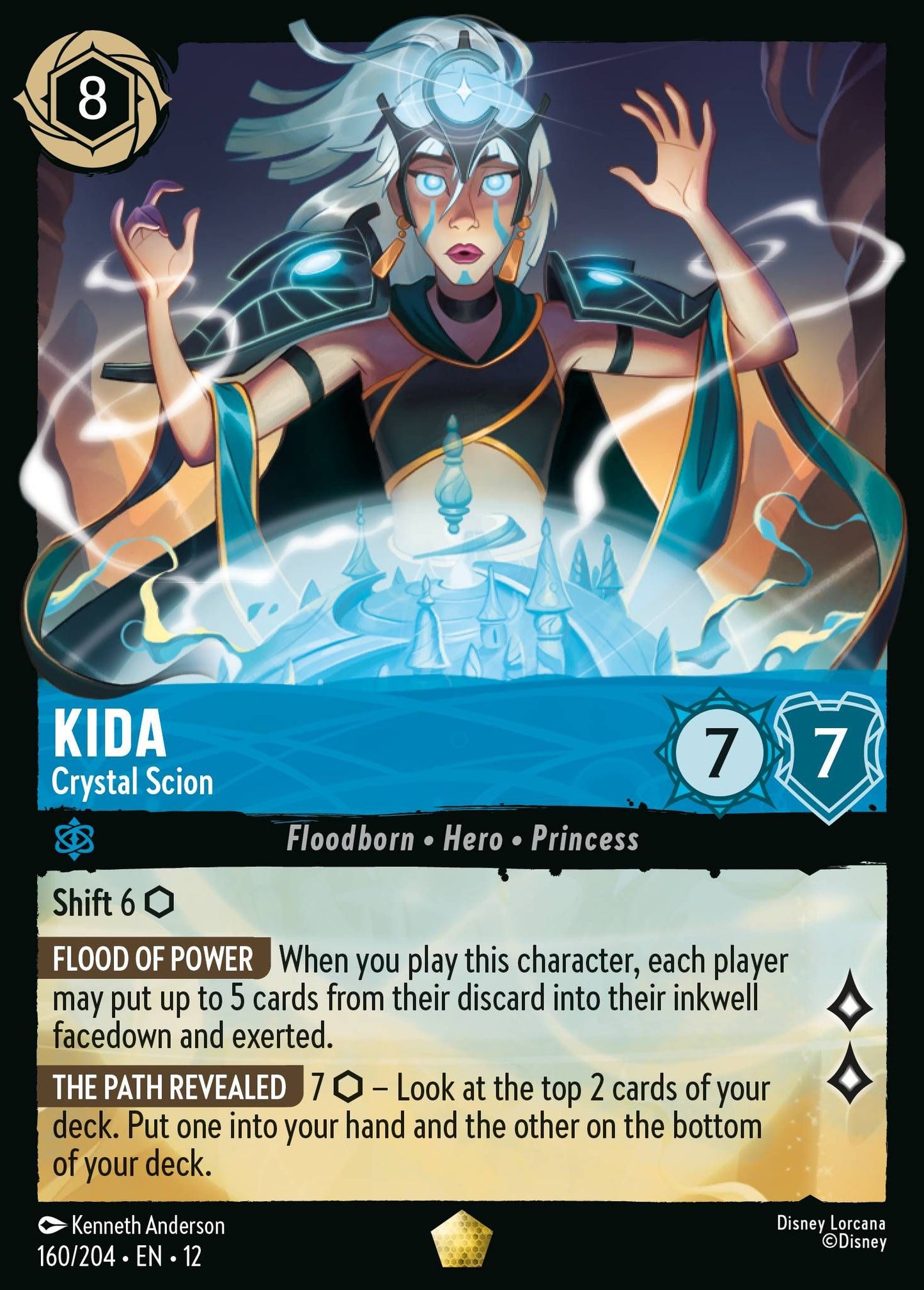 Kida - Crystal Scion - Wilds Unknown 160/204 - Near Mint