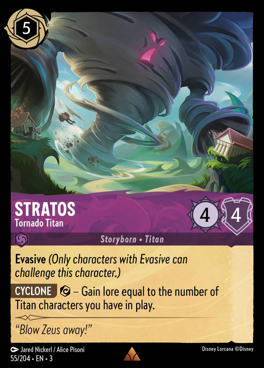 Stratos - Tornado Titan -  55//204 (Foil)