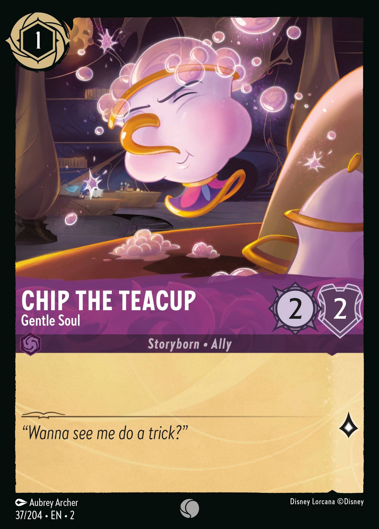 Chip the Teacup - Gentle Soul - 37/204 (Foil)
