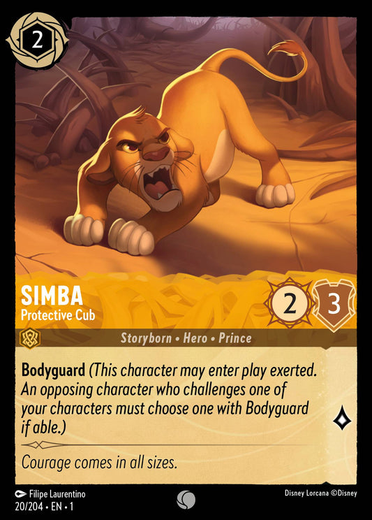 Simba - Protective Cub - 20/204 (Foil)