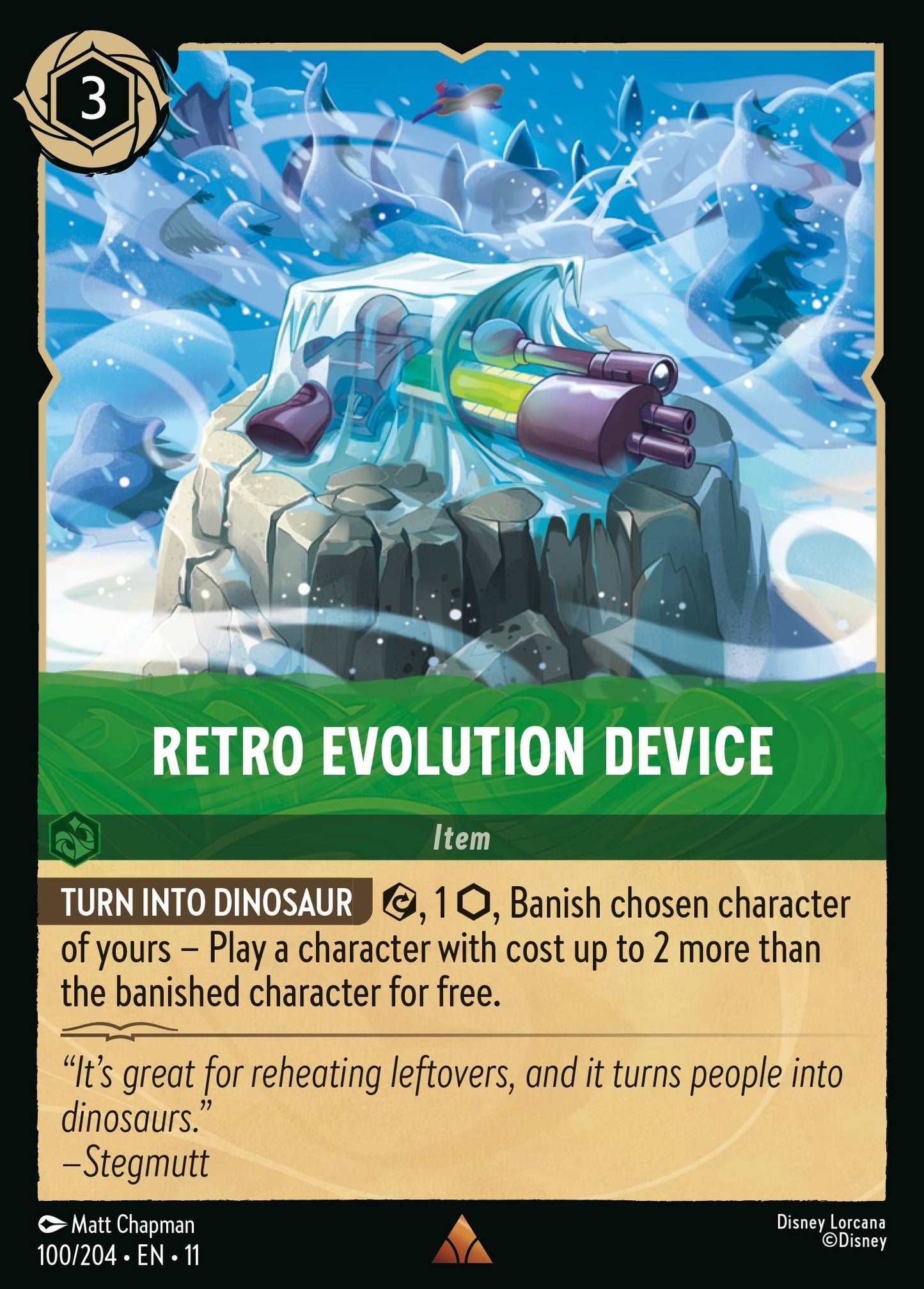 Retro Evolution Device - Winterspell 100/204 - Near Mint