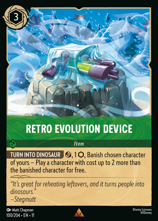 Retro Evolution Device - Winterspell 100/204 - Near Mint