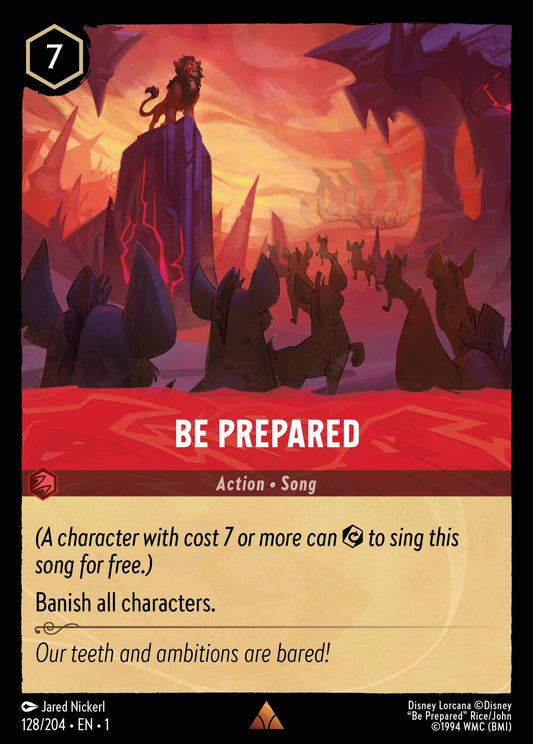 Be Prepared - 128/204