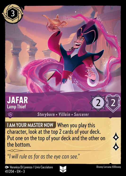 Jafar - Lamp Thief -  41/204 (Foil)