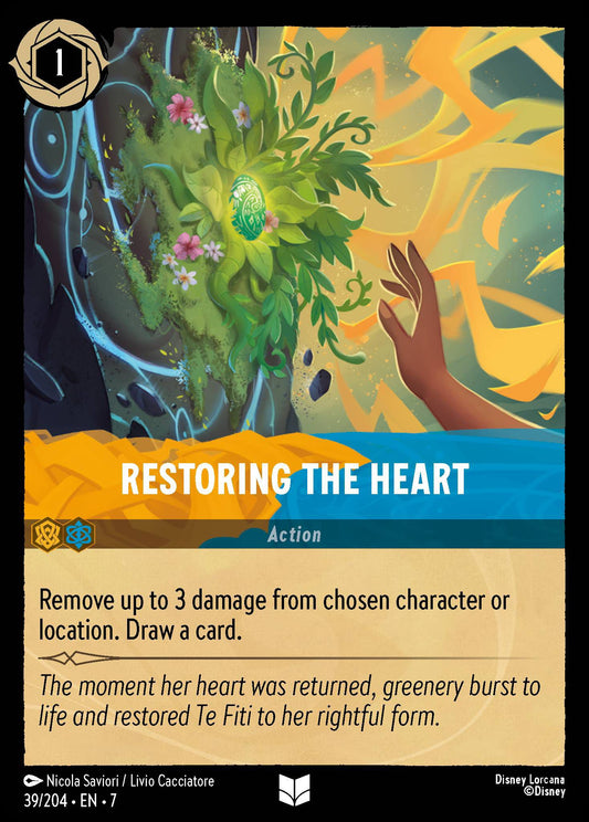 Restoring the Heart - Archazia's Island 39/204  (Foil) - Near Mint - Ungraded