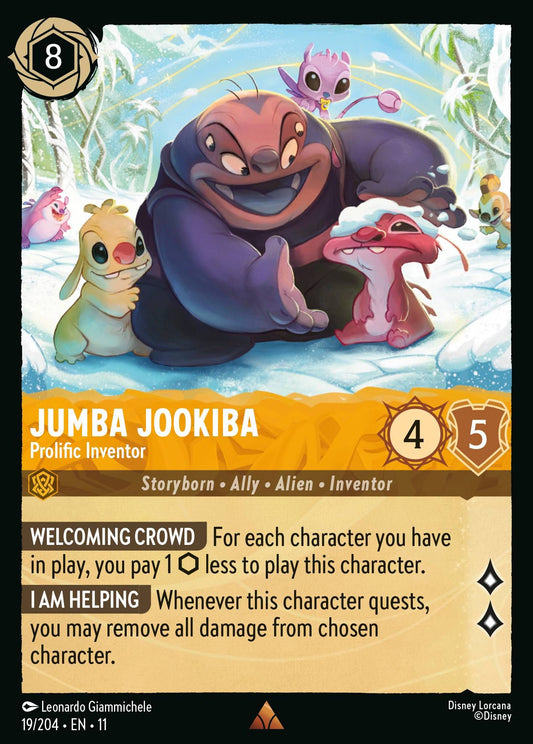Jumba Jookiba - Prolific Inventor - Winterspell 19/204 - Near Mint