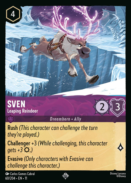 Sven - Leaping Reindeer - Winterspell 60/204 - Near Mint