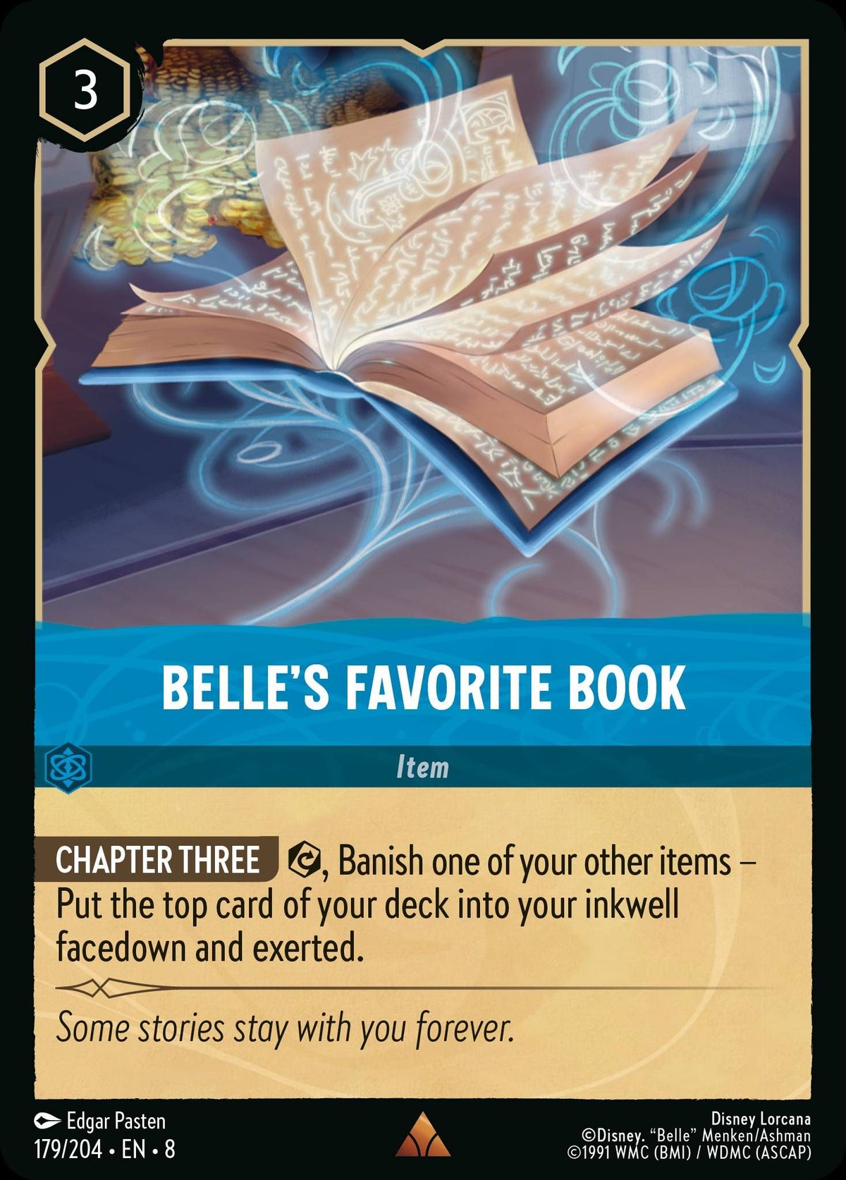 Belle's Favorite Book - Reign of Jafar 179/204 - Near Mint