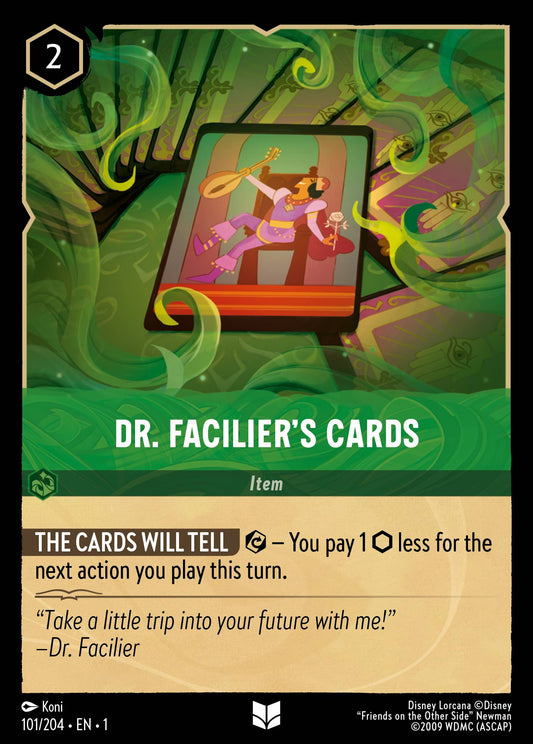 Dr. Facilier's Cards - 101/204 (Foil)