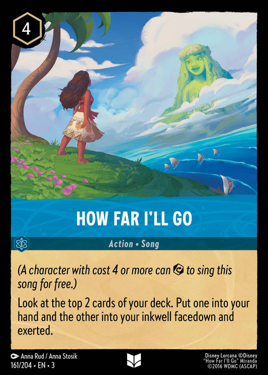 How Far I'll Go -  161/204 (Foil)