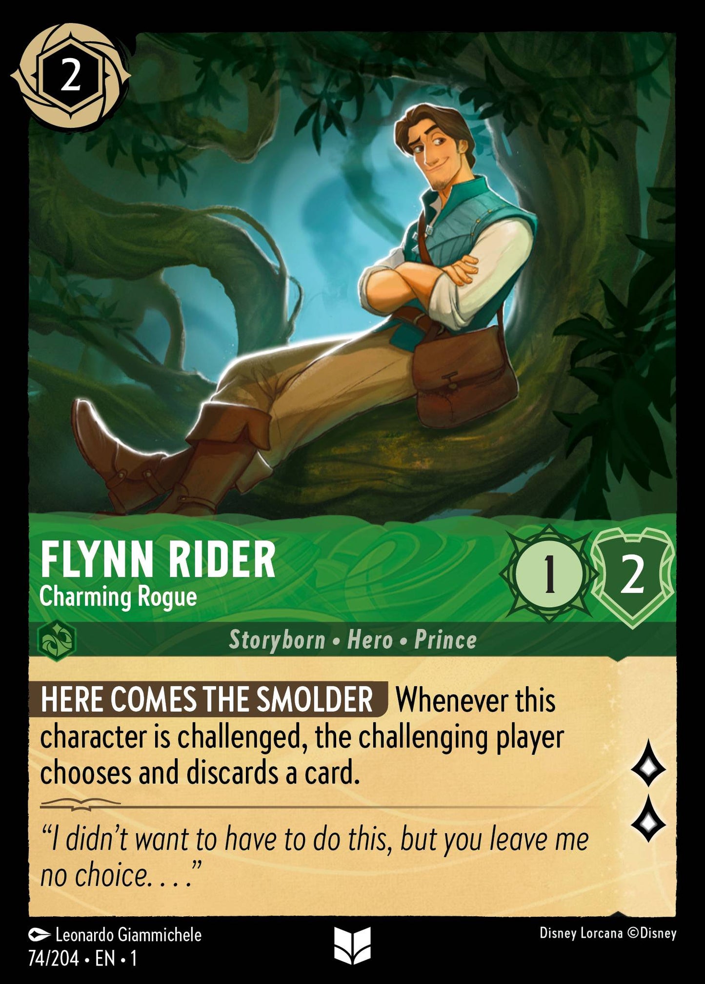 Flynn Rider - Charming Rogue - The First Chapter 74/204 - Near Mint