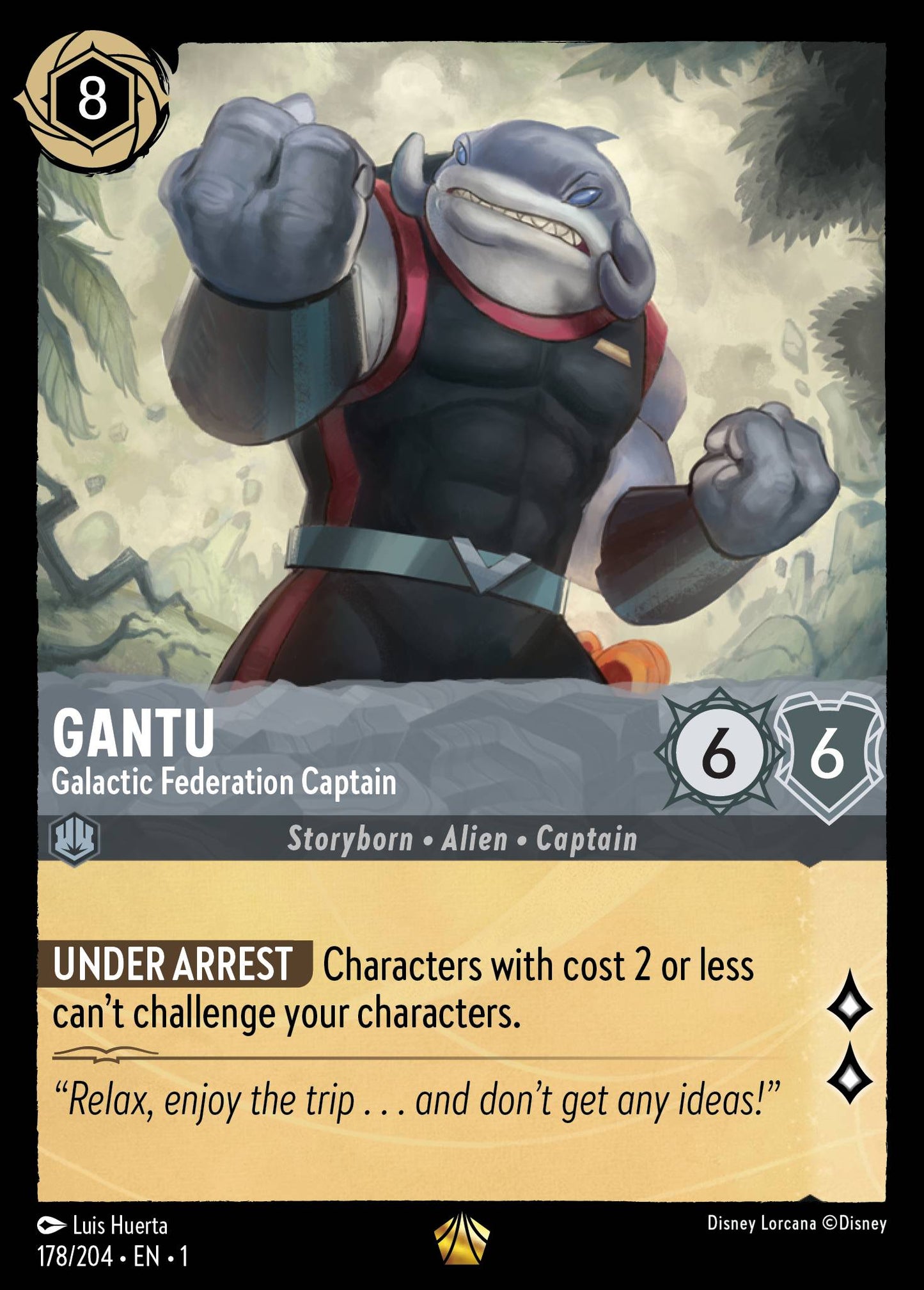 Gantu - Galactic Federation Captain - The First Chapter 178/204 - Near Mint