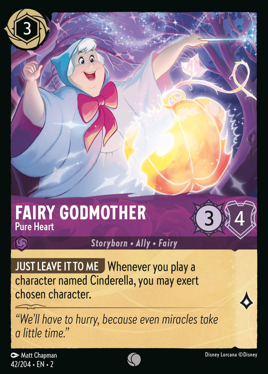 Fairy Godmother - Pure Heart - 42/204 (Foil)