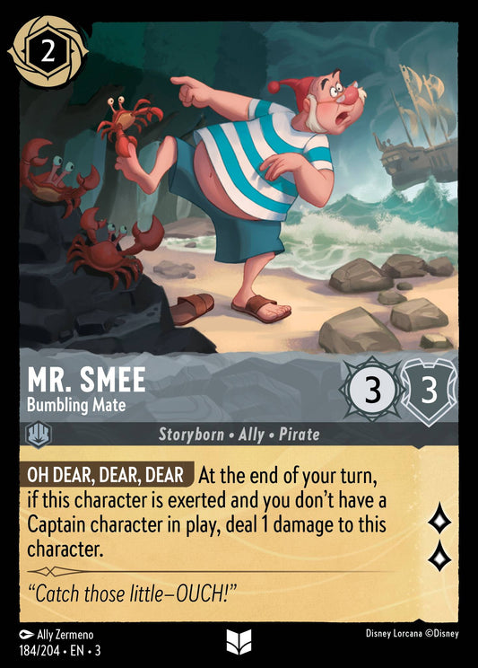 Mr. Smee - Bumbling Mate -  184/204 (Foil)
