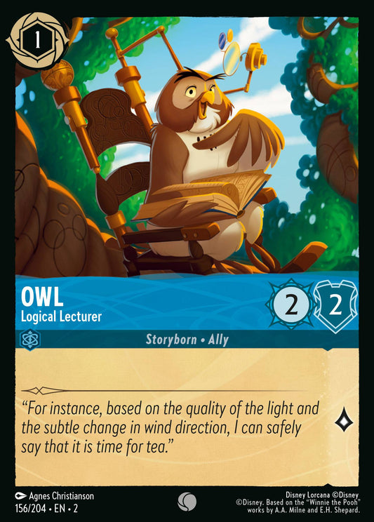 Owl - Logical Lecturer - 156/204 (Foil)