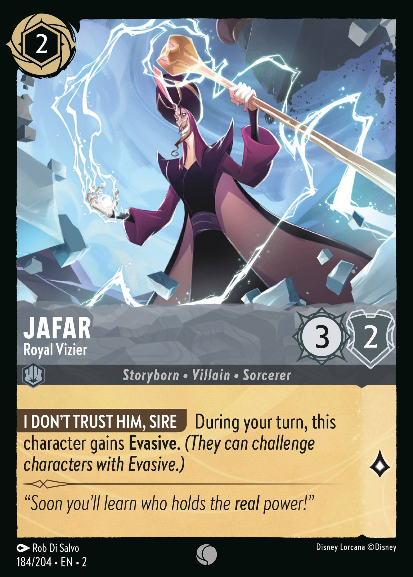 Jafar - Royal Vizier - 184/204 (Foil)