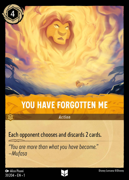 You Have Forgotten Me - 31/204