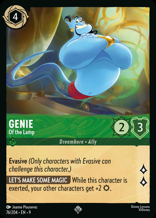 Genie - Of the Lamp - Fabled 76/204  - Near Mint