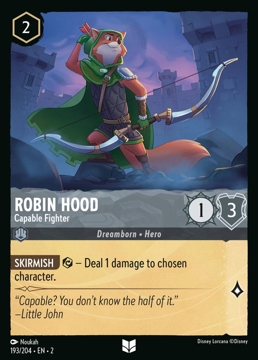 Robin Hood - Capable Fighter - 193/204 (Foil)
