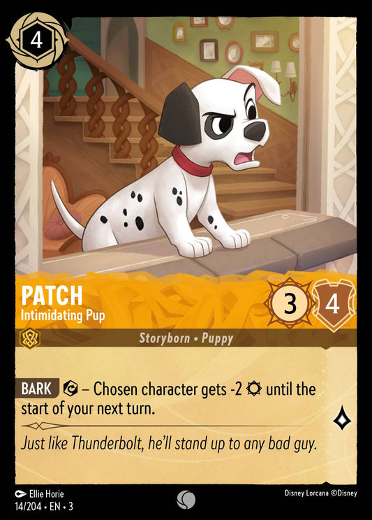 Patch - Intimidating Pup -  14/204 (Foil)