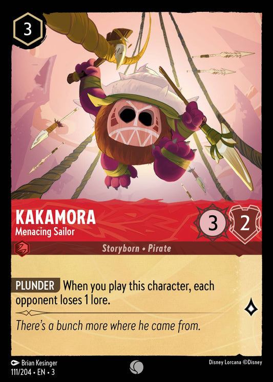 Kakamora - Menacing Sailor -  111/204 (Foil)
