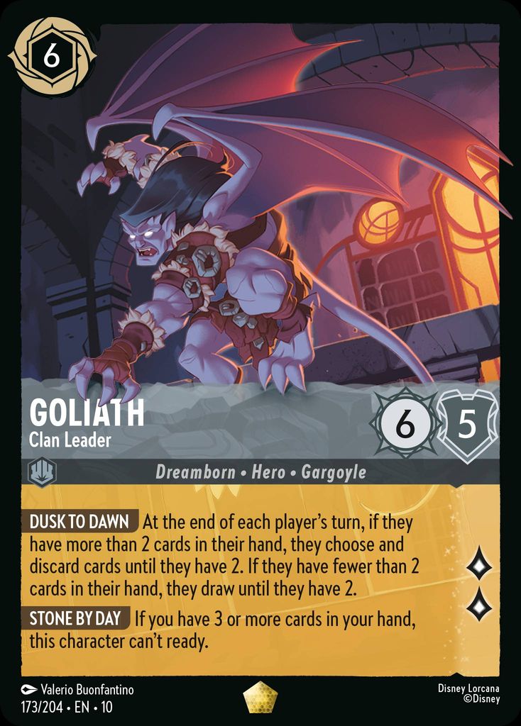 Goliath - Clan Leader - Whispers in the Well 173/204 - Near Mint