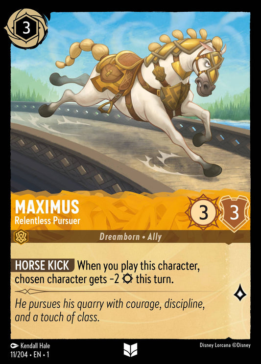 Maximus - Relentless Pursuer - The First Chapter 11/204  (Foil) - Near Mint - Ungraded