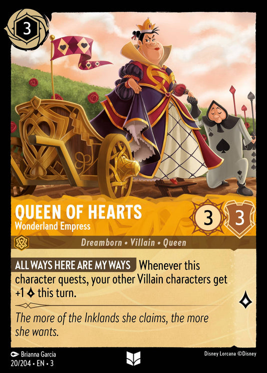 Queen of Hearts - Wonderland Empress -  20/204 (Foil)