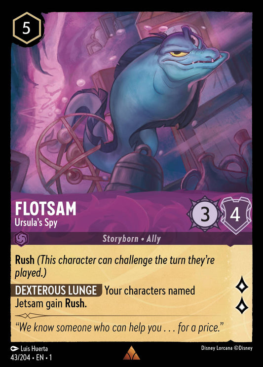 Flotsam - Ursula's Spy - 43/204 (Foil)